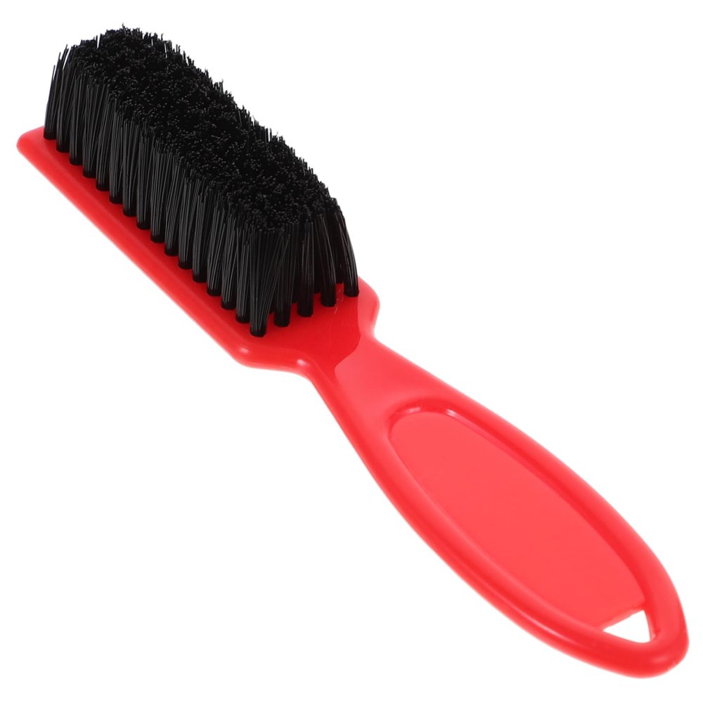Happyyami Men's Beard Brush Natural Boar Bristles Grooming Tool for Beard Shaping and Cleaning Portable 8-inch Hair Brush for Barbershop Use