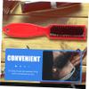 Happyyami Men's Beard Brush Natural Boar Bristles Grooming Tool for Beard Shaping and Cleaning Portable 8-inch Hair Brush for Barbershop Use view 4