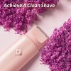 2 in1 Bikini Trimmer for Women, Dual-Head Electric Razor & Painless Hair Removal - Waterproof Cordless Lady Shaver for Body, Face Underarm, Intimate Areas, Facial Bikini Shaver (Pink) view 2