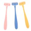 SAFIGLE 3pcs Mini Body Hair Trimmers for Women Portable Stainless Steel Razor Armpit Leg Hair Removal Tool for Personal Grooming view 1