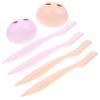 LIFKOME 4pcs Portable Eyebrow Trimmer for Women Eyebrow Razor Makeup Supplies Travel Razor view 1