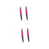 PartyKindom 4pcs Stainless Steel Eyebrow Tweezers and Trimmer Precision Eyebrow Clips for Shaping and Hair Removal Compact for Easy Carrying Tool view 1