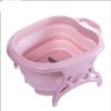 ONMYJFD Foot Tub Foldable Spa Pedicure Buckets Hot Water Tub Bath Soak Feet Container Thick Sturdy Plastic Basin(Black-JoJo's Bizarre Adventure1) view 1