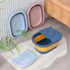 ONMYJFD Folding Foot Bath Bucket Plastic Foot Bath Tub Thickened Wash Bucket Massage Bucket Household Foot Wash Basin(black-JoJo's Bizarre Adventure1) view 2