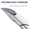 Professional Ingrown Toenail Nipper - Wide Jaw Podiatrist Toenail Clippers for Thick&Ingrown Toenails - Curved Blade&Non-Slip Handle - Heavy Duty 3CR13 Stainless Steel Ingrown Nail Tool for Seniors view 3