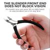 Professional Ingrown Toenail Nipper - Wide Jaw Podiatrist Toenail Clippers for Thick&Ingrown Toenails - Curved Blade&Non-Slip Handle - Heavy Duty 3CR13 Stainless Steel Ingrown Nail Tool for Seniors view 4