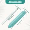 2PCS Glass Cuticle Pusher Tool with Leather Case view 2