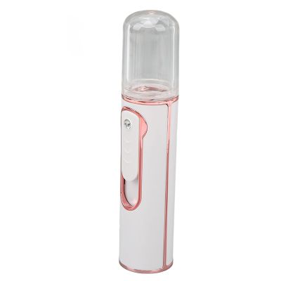 Portable Nano Facial Mister Mini Facial Steamer USB Rechargeable Mist Humidifier with 30ml Visual Water for Face Hydrating