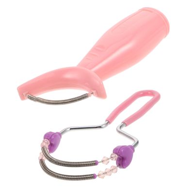 EPIGEIST 2pcs Manual Hair Remover for Women Facial Hair Removal Spring Tool Portable Face Epilator for Women Eyebrow Shaper