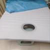 Grey,190 * 70cm T,Memory Foam Massage Bed Pad with Hole Spa Massage Table Mattress Topper with Headrest and Elastic Bands Non-Slip Lash Bed Cushion Thickness 6cm view 2