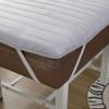 Grey,190 * 70cm T,Memory Foam Massage Bed Pad with Hole Spa Massage Table Mattress Topper with Headrest and Elastic Bands Non-Slip Lash Bed Cushion Thickness 6cm view 3