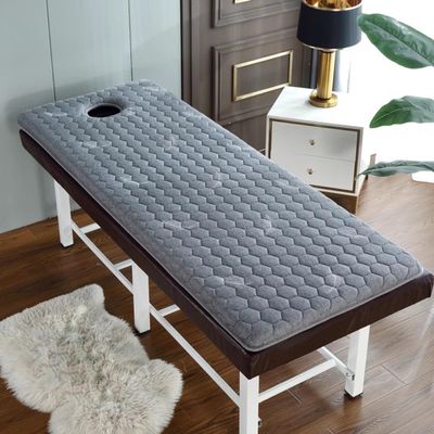 B,190 * 60cm T,Portable Massage Table Lash Bed Topper for Eyelash Extensions High-Density Memory Foam+ Latex Massage Table Pad Perfect for Beauty Salon Spa Thickness 6Cm