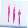 WRITWAA 3pcs Eyebrow Razors Women Beauty Makeup Tools Portable Dermaplaning Razor Stainless Steel Knife view 3
