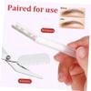 DEARMAMY Eyebrow Trimmer Kit Brow Shaping Tool Lightweight Portable Design for Safe Grooming view 3