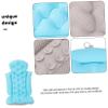 FOMIYES Ergonomic Bath Pillow Adults Shower Cushion Bathtub Pillow for Tub Bath Bed for Tub Non Slip view 4