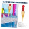 10PCS Glass Pipette Droppers Red Rubber Caps Essential Oil Transfer Containers for Laboratory Experiments and Liquid Dropping view 3