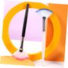 PartyKindom 8pcs Fan-shaped Facial Mask Brush for Skin Care Long Handle Brush for Jelly Mask view 2
