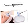 PartyKindom 8pcs Fan-shaped Facial Mask Brush for Skin Care Long Handle Brush for Jelly Mask view 4