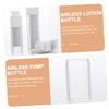 Happyyami 15ml Airless Pump Bottle Set of 3 Refillable Travel Lotion Containers Vacuum Pressed for Creams and Serums Portable Travel view 3