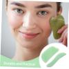 DEARMAMY 2pcs Facial Scraping Board Jade Gua Massage Tool for Face Neck Body Relaxation Lightweight Portable Guasha Board for Home Travel Use view 3
