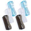 DEARMAMY 6pcs Nail Cleaning Brush Set Handle Stiff Bristles for Fingernail Scrubbing for Home Manicure and Pedicure view 1