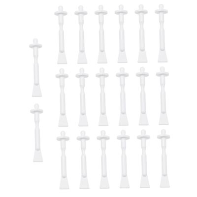 PartyKindom 30pcs Nasal Hair Wax Applicators Pp Material Easy to Use Discreet Size for Travel