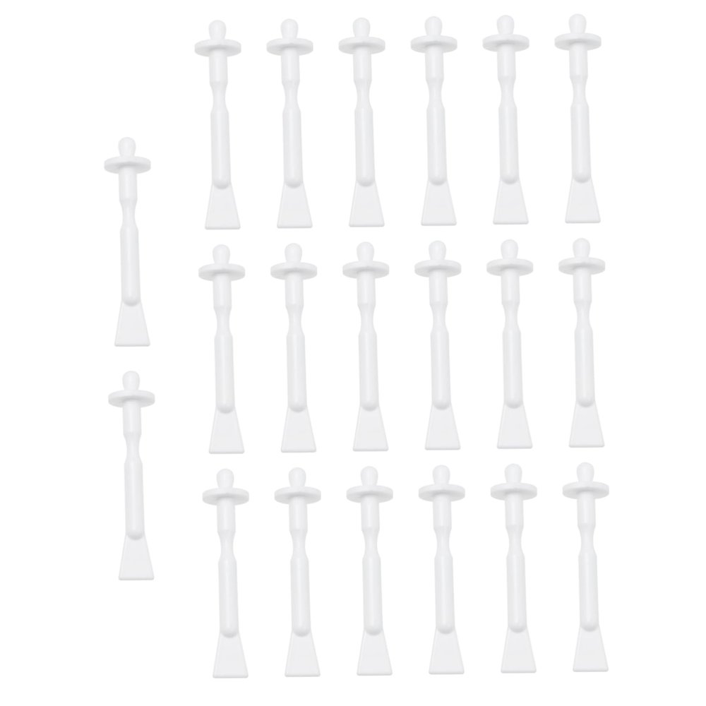 PartyKindom 30pcs Nasal Hair Wax Applicators Pp Material Easy to Use Discreet Size for Travel