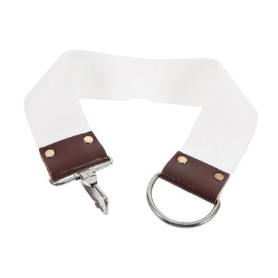 DEARMAMY Double Layer Canvas Razor Strop 1-Piece Professional Sharpening Strap for Barbers Adjustable Polishing Belt for Straight Razors for Close Shaving and Grooming