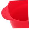 EPIGEIST Silicone Wax Warmer Liner Bowl Red Wax Container Multi-purpose Mixing Bowl for Facial Masks Hair Removal Design view 3