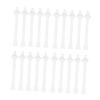 Baluue 20pcs Nasal Hair Removal Stick Plastic Disposable Wax Applicator for Nose Face view 1
