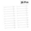 Baluue 20pcs Nasal Hair Removal Stick Plastic Disposable Wax Applicator for Nose Face view 2