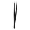BATHVEVE Stainless Steel Eyebrow Clip Ingrown Hair Pads Brow Tweezers for Grooming Precision Pointed Tweezers for Women view 1