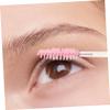 DEARMAMY 100pcs Eyelash Brush Applicators Multi-functional for Mascara and Eyebrow Grooming Easy to Clean Safe for Eyes Makeup Tool view 3