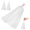 DEARMAMY 3pcs Net for Soap Face Wash Holder Soap Pe Easy Storage Drawstring for Facial Cleansing view 1