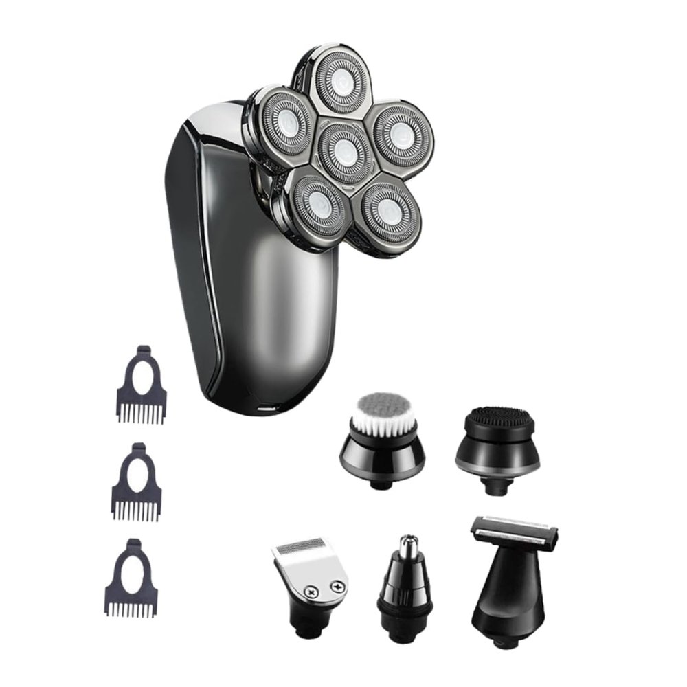 PACKOVE Electric Shaver Beard Trimmer Men Razor Water Washable Comfortable Safe Travel-Friendly