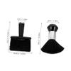 DEARMAMY 2pcs Neck Duster Barber Brush Double Sided Bristle Brush Hair Salon for Men Beard Shaving view 2
