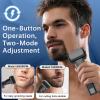 Electric Razor for Men, 2-Speed 5-Blade Electric Shavers for Men Face Cordless Rechargeable, Mens Foil Shaver Shaving Machine Wet Dry Men's Travel Razors for Man Close Shaving Face as Gift, Black view 3
