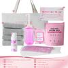 Postpartum Essentials Kit - Peri Bottle,Perineal Ice Packs,Perineal Healing Foam,Disposable Underwears,Cooling Pad Liners,Bath Salts,Canvas Bag,Card,Postpartum Gifts for Mom view 2