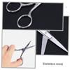 Ipetboom 6pcs Portable Eyebrow Scissors Stainless Steel Scissor for Home Travel and Outdoor Use view 3