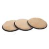 HAKIDZEL 3pcs Makeup Remover Puff Facial Cleaning Pads Sponges for Face Makeup Removal Round Pads for Women Random Color view 1