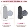 9 Pack Pedicures Replacement Heads, Electric Foot Callus Remover Roller Refills Include 5 Extra Coarse & 4 Regular Coarse Heads Compatible with ZABOUL/haootadiy (9 Pack 01) view 3