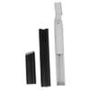 WOFASHPURET Professional Portable Mini Eyebrow Trimmer and Facial Hair Remover for Women Lightweight Electric Razor with Comb for Precise Grooming Black view 1