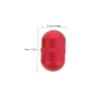 DECORNIJIA 1set Skincare Tools Set Jade Volcanic Stone Roller Kit for Eye Face Massage Puffiness Reduction view 2