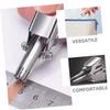DECORNIJIA 2pcs Manual Nose Hair Trimmer for Men Nose and Ear Hair Removal Tool Portable Grooming Scissors Design for Travel view 3