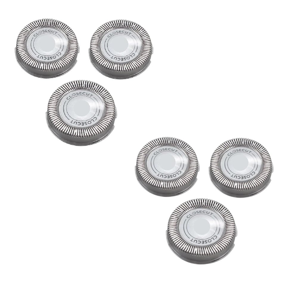 3 Pcs Replacement Shaver Head Blade CuttersCompatible For Philips NorelcoHQ4 HQ58 HQ56 HQ80(2set)