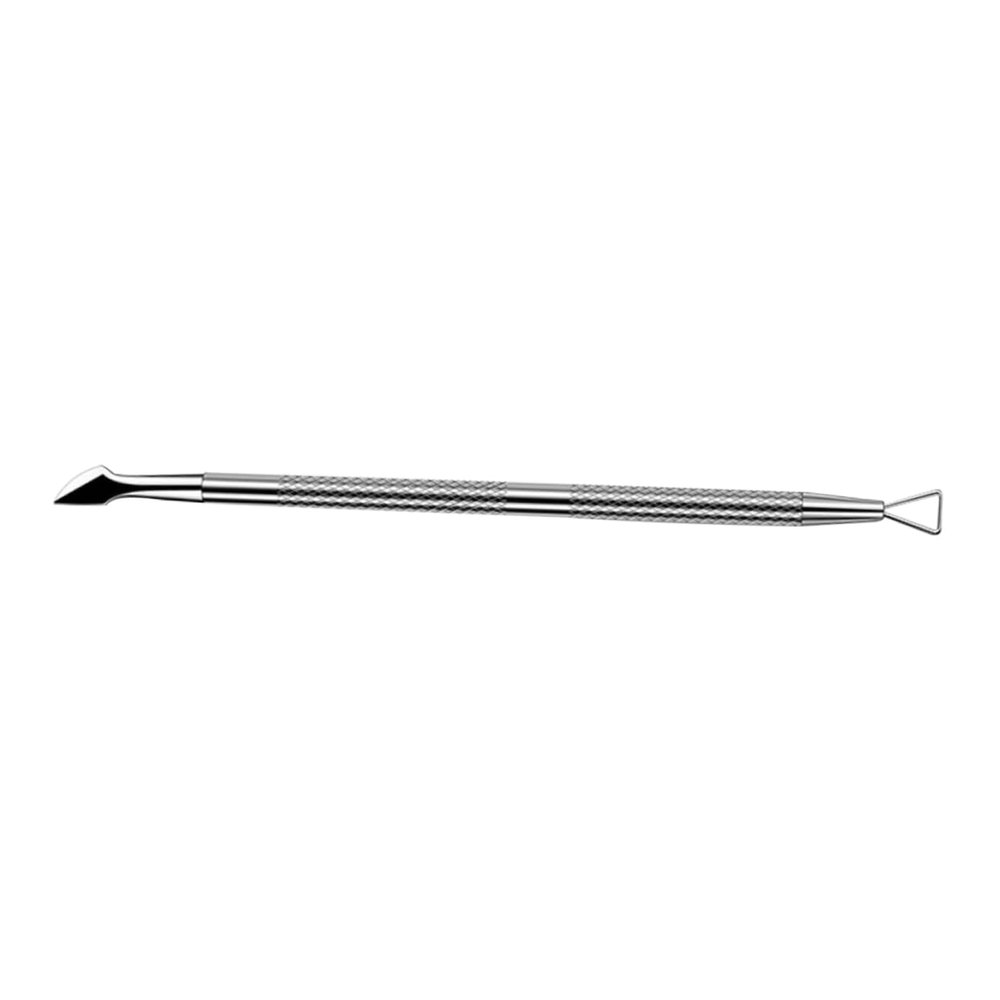 CALLARON 2pcs Stainless Steel Nail Cuticle Pusher Pedicure Tool Nail Remover for Thick Toenails