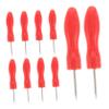 Ipetboom 10pcs Glue Bottle Opening Needles Stainless Steel Anti-Blocking Piercing Pins for Eyelash Extension Bottles Ergonomic Design for Professional and Home Use view 1