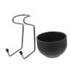 CALLARON Stainless Steel Shaving Soap Bowl for Men Razor Stand Soap Bowl Men's Shaving Tool view 1