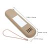 LIFKOME 2pcs Travel Makeup Brush Holder Bag Silicone Makeup Bag Drawstring Portable Cosmetics Brush Organizer for Travel view 2