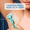 Hydro-Silk Sensitive Skin Womens Razor, 5-Blade Manual Razor for Women, 1 Handle & 2 Refills (pack of 1) view 4